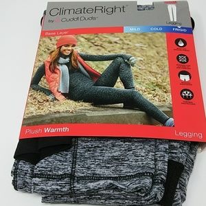 ClimateRight by Cuddl Duds sm black heather therms
